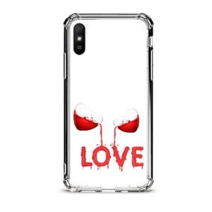 Liquid love θήκη διάφανη & σχέδιο  d1110 γιά Xiaomi Redmi 9A/9AT