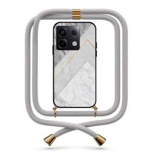 Triple marble θήκη με κορδόνι & σχέδιο 9770 για Redmi Note 13 Pro 5G