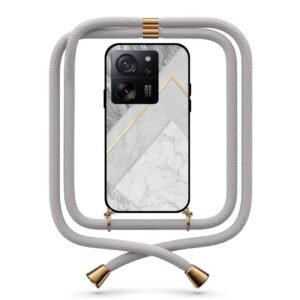 Triple marble θήκη με κορδόνι & σχέδιο 9770 για Xiaomi Mi 13T/13T Pro