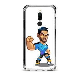 Luis Suarez θήκη διάφανη & σχέδιο  d1008 γιά Xiaomi Redmi 8