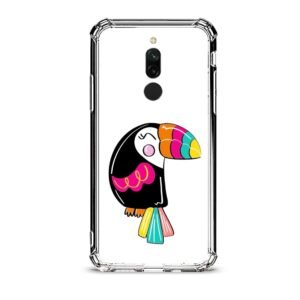 Colorful bird θήκη διάφανη & σχέδιο  d1093 γιά Xiaomi Redmi 8