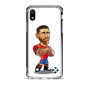 Sergio Ramos θήκη διάφανη & σχέδιο  d1011 γιά Xiaomi Redmi 7A
