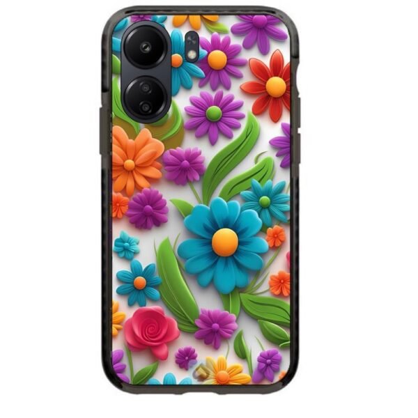 Floral θήκη κινητού 91562 γιά Xiaomi Redmi 13C