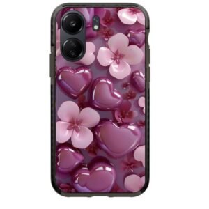 Flower hearts θήκη κινητού 91774 γιά Xiaomi Redmi 13C 4G
