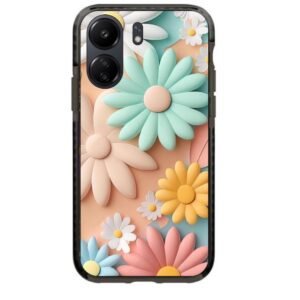 Flowers θήκη κινητού 91854 γιά Xiaomi Redmi 13C 4G