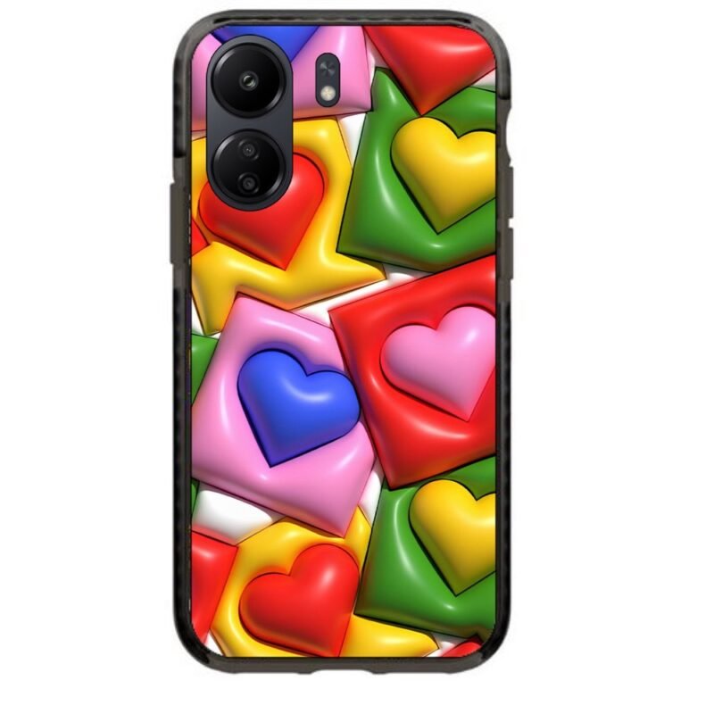 Heart pattern θήκη κινητού 91867 γιά Xiaomi Redmi 13C 4G