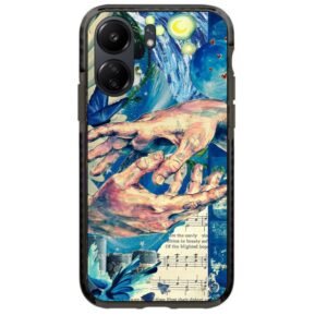 Touching hands θήκη κινητού 91869 γιά Xiaomi Redmi 13C 4G