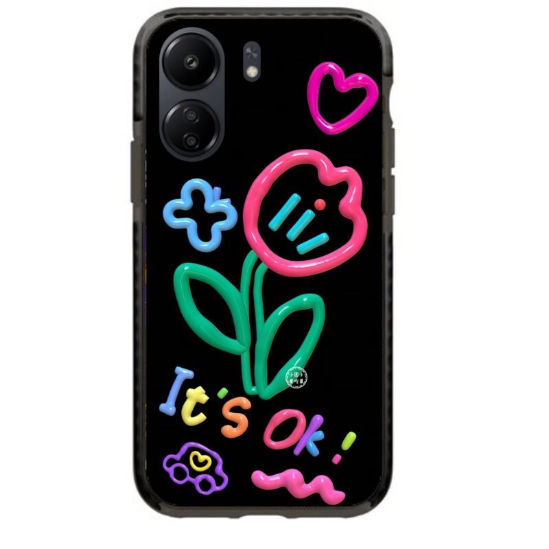 It’s ok flower θήκη κινητού 91965 γιά Xiaomi Redmi 13C 4G