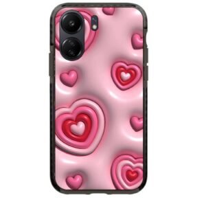 Hearts θήκη κινητού 91983 γιά Xiaomi Redmi 13C 4G