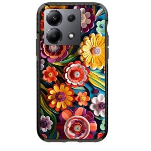 Flowers θήκη κινητού 91972 γιά Xiaomi Redmi Note 13 5G