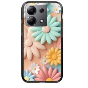 Flowers θήκη κινητού 91854 γιά Xiaomi Redmi Note 13 4G