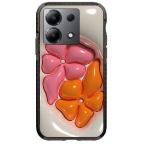 3d double flower θήκη κινητού 91787 γιά Xiaomi Redmi Note 13 5G