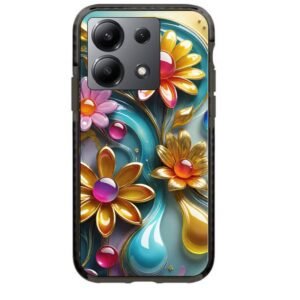 Flowers θήκη κινητού 91830 γιά Xiaomi Redmi Note 13 5G