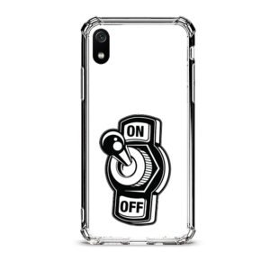 On off switch θήκη διάφανη & σχέδιο  d1124 γιά Xiaomi Redmi 7A