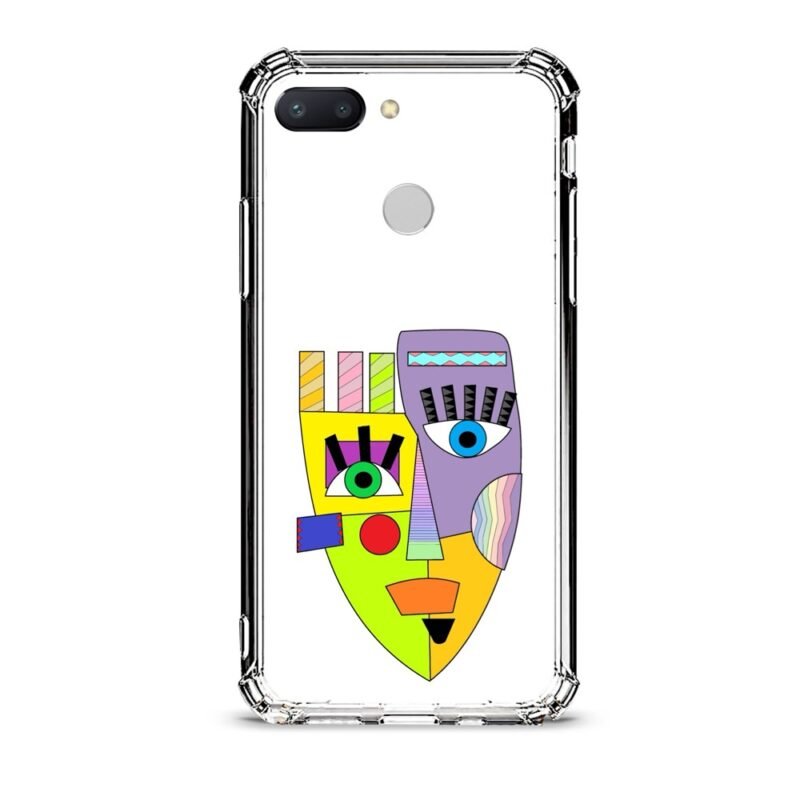 Shape face θήκη διάφανη & σχέδιο  d1027 γιά Xiaomi Redmi 6/6A