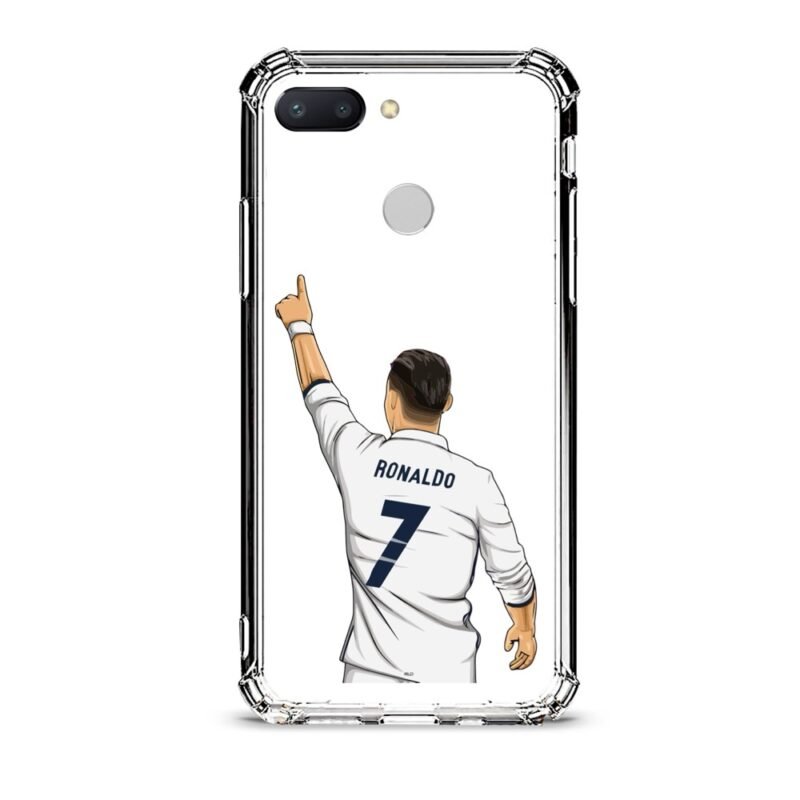Ronaldo θήκη διάφανη & σχέδιο  d1047 γιά Xiaomi Redmi 6/6A