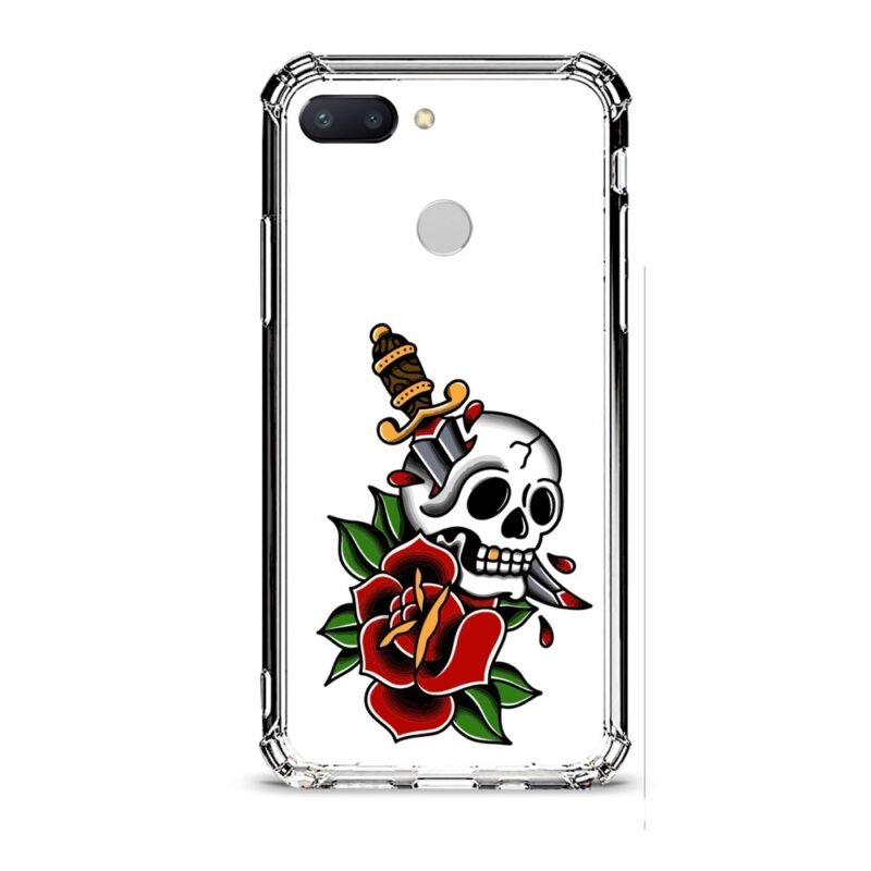 Sword skull θήκη διάφανη & σχέδιο  d1068 γιά Xiaomi Redmi 6/6A