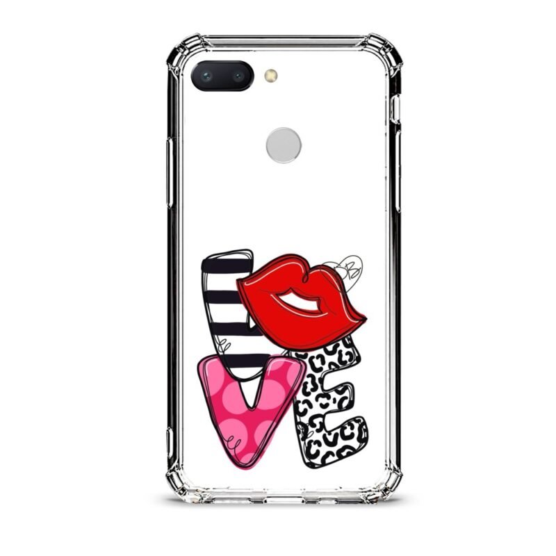 Love θήκη διάφανη & σχέδιο  d1097 γιά Xiaomi Redmi 6/6A
