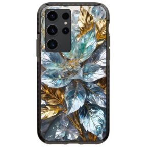 Crystal leaves θήκη κινητού 91676 γιά Galaxy S24 Ultra
