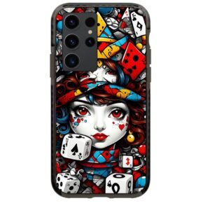 Cards girl θήκη κινητού 91716 γιά Galaxy S24 Ultra
