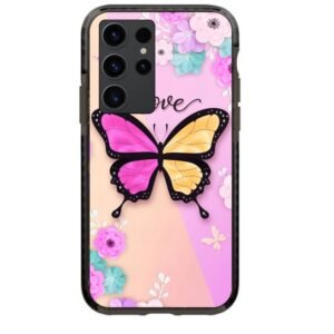 Butterfly love θήκη κινητού 91895 γιά Galaxy S24 Ultra