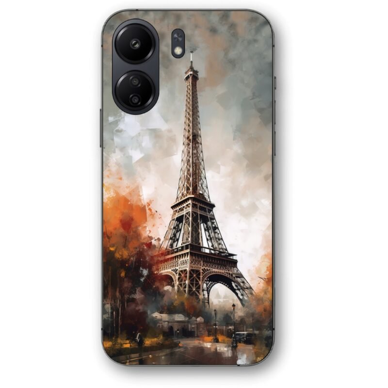 Eiffel tower θήκη κινητού 9606 για Redmi 13C 4G