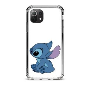 Stitch θήκη διάφανη & σχέδιο  d1111 γιά Xiaomi Mi 11 Lite 4G/5G