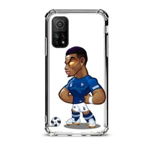 Paul Pogba θήκη διάφανη & σχέδιο  d1014 γιά Xiaomi Mi 10T Pro