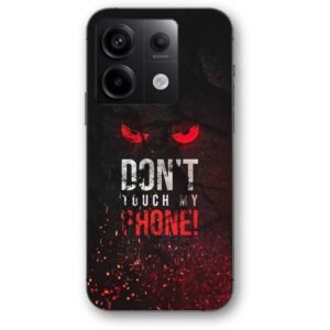 Don't touch my phone θήκη κινητού 9605 για Redmi Note 13 Pro 5G