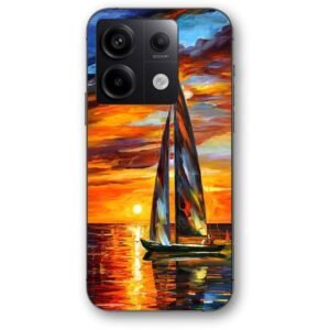 Sunset boat θήκη κινητού 9614 για Redmi Note 13 Pro 5G