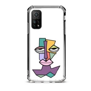 Shape face θήκη διάφανη & σχέδιο  d1026 γιά Xiaomi Mi 10T Pro