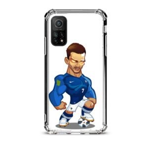 Antoine Griezmann θήκη διάφανη & σχέδιο  d1004 γιά Xiaomi Mi 10T