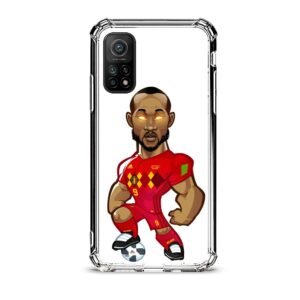 Lukaku θήκη διάφανη & σχέδιο  d1012 γιά Xiaomi Mi 10T
