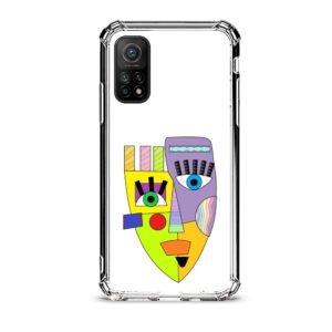 Shape face θήκη διάφανη & σχέδιο  d1027 γιά Xiaomi Mi 10T