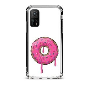 Donut θήκη διάφανη & σχέδιο  d1038 γιά Xiaomi Mi 10T