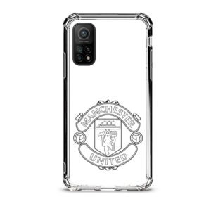 Manchester United θήκη διάφανη & σχέδιο  d1040 γιά Xiaomi Mi 10T