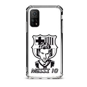 Messi Barcelona θήκη διάφανη & σχέδιο  d1043 γιά Xiaomi Mi 10T