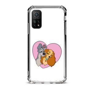 Lady and the Tramp θήκη διάφανη & σχέδιο  d1045 γιά Xiaomi Mi 10T