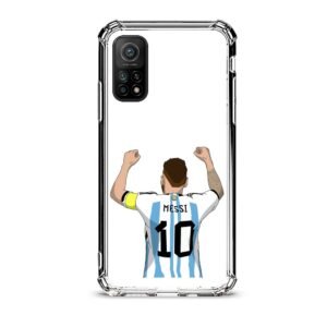 Lionel Messi θήκη διάφανη & σχέδιο  d1049 γιά Xiaomi Mi 10T