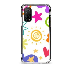 Sun shapes θήκη διάφανη & σχέδιο  d1084 γιά Xiaomi Mi 10T