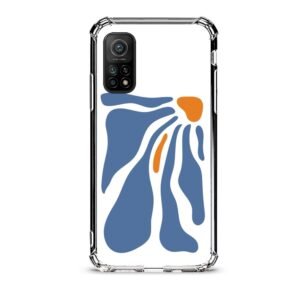 Flower abstract θήκη διάφανη & σχέδιο  d1091 γιά Xiaomi Mi 10T