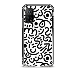 Abstract pattern θήκη διάφανη & σχέδιο  d1101 γιά Xiaomi Mi 10T