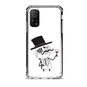 Meme figure θήκη διάφανη & σχέδιο  d1114 γιά Xiaomi Mi 10T
