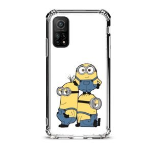Minions θήκη διάφανη & σχέδιο  d1125 γιά Xiaomi Mi 10T