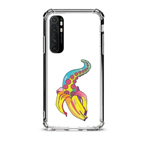 Weird banana θήκη διάφανη & σχέδιο  d1025 γιά Xiaomi Mi Note 10 Lite