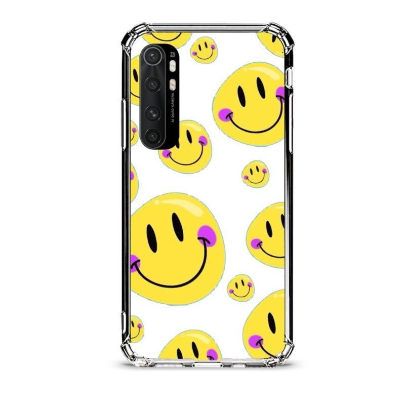 Smilies θήκη διάφανη & σχέδιο  d1076 γιά Xiaomi Mi Note 10 Lite