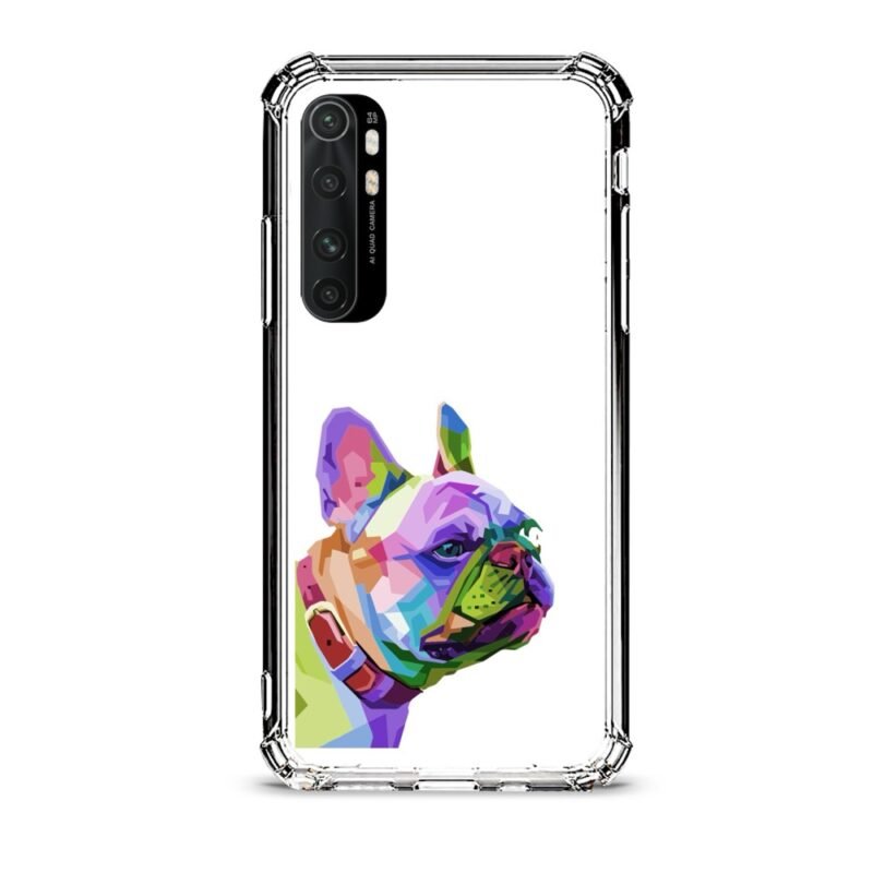 Cute pug θήκη διάφανη & σχέδιο  d1078 γιά Xiaomi Mi Note 10 Lite