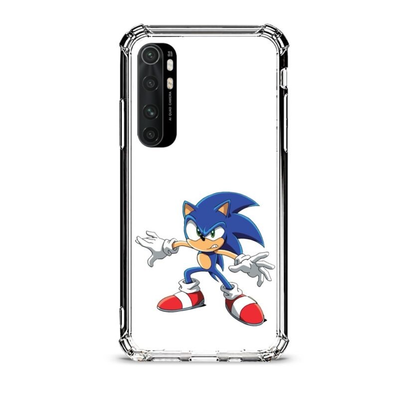 Sonic θήκη διάφανη & σχέδιο  d1116 γιά Xiaomi Mi Note 10 Lite