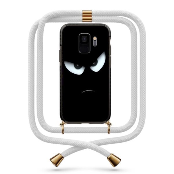 Angry face θήκη με κορδόνι & σχέδιο 9853 για  Galaxy S9 Plus