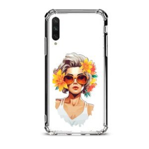 Flower girl θήκη διάφανη & σχέδιο  d1018 γιά Xiaomi Mi A3